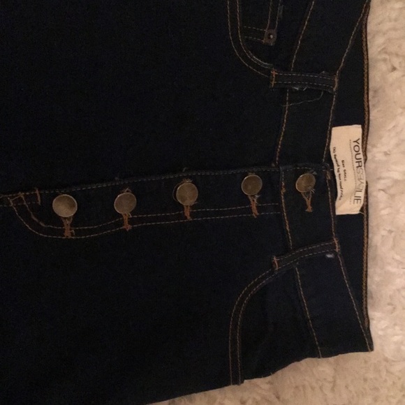 High waisted stretch skinny jean - Picture 3 of 5